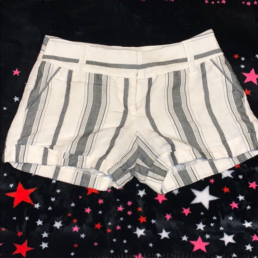 Express Stripe Shorts